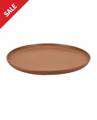 Farfurie ceramica pentru cina, 27 cm, Mira Brown - VILLACER